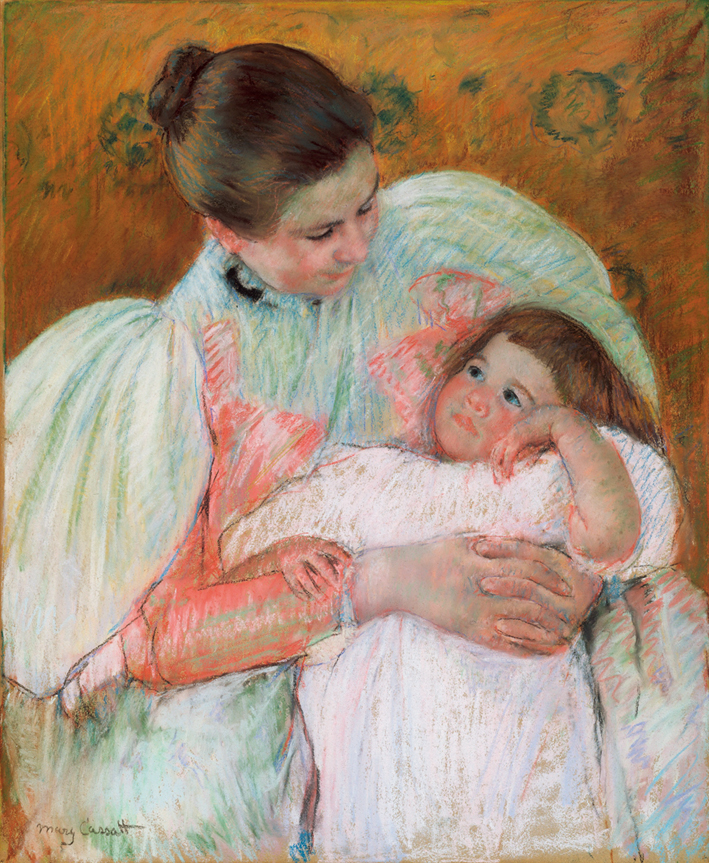  玛丽·卡萨特 Mary Cassatt —— nurse and child